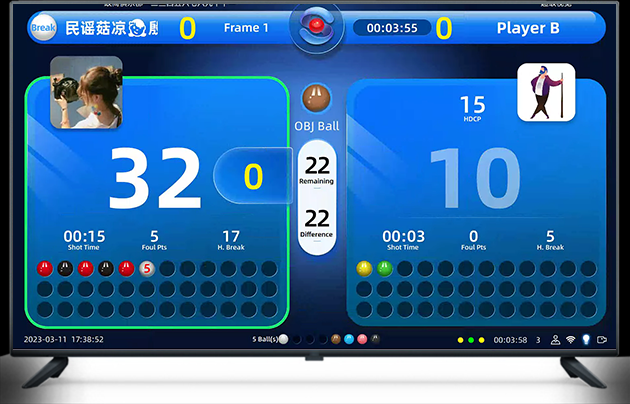 Supervision Snooker System